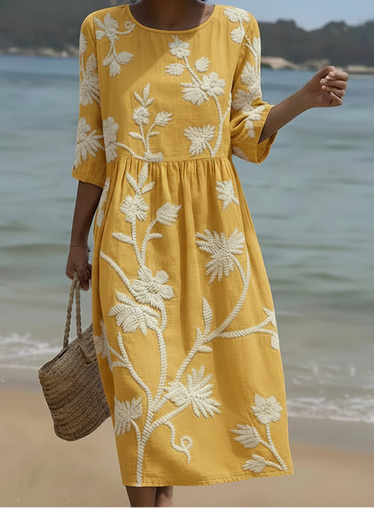 Lauren | Robe Florale Élégante