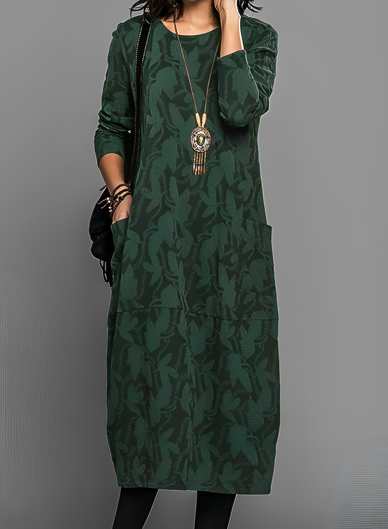 アイビー | パターンニットドレス