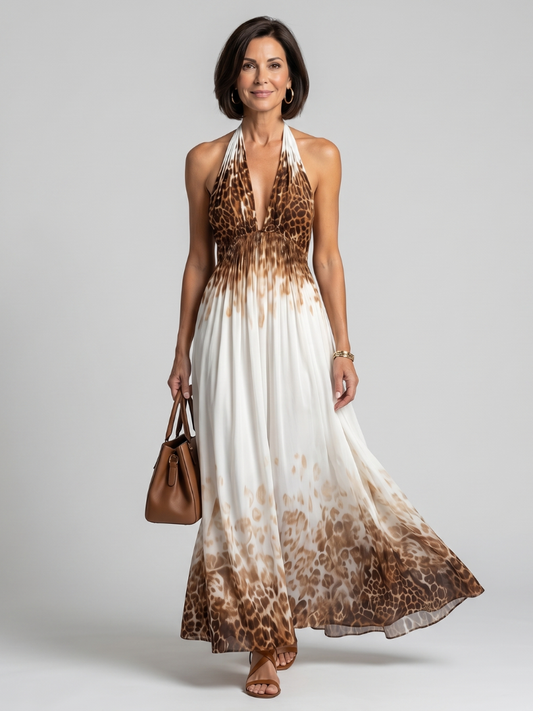 Orlune | プリーツミディドレス (ホワイト)