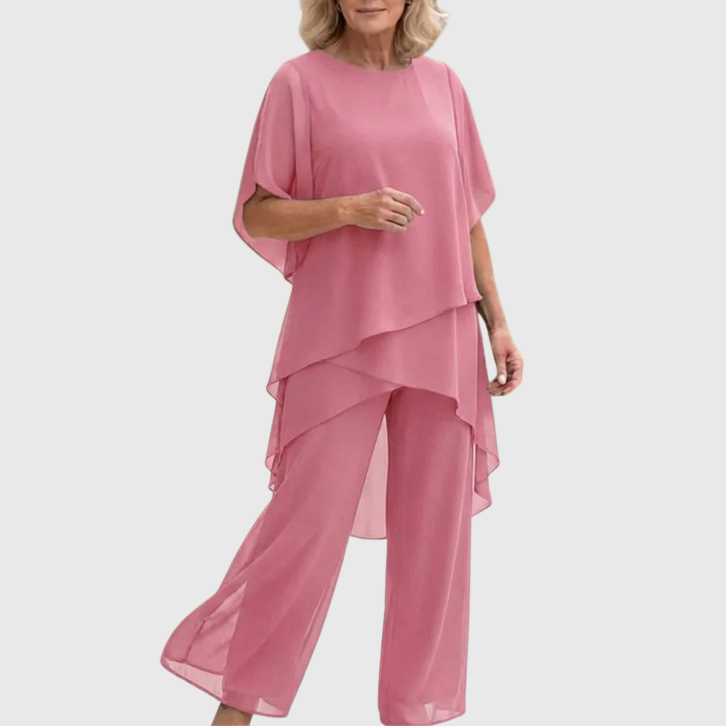 Linda | Draped palazzo set