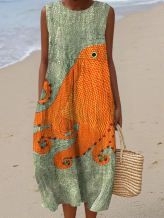 Tess™ オーシャニックミディドレス