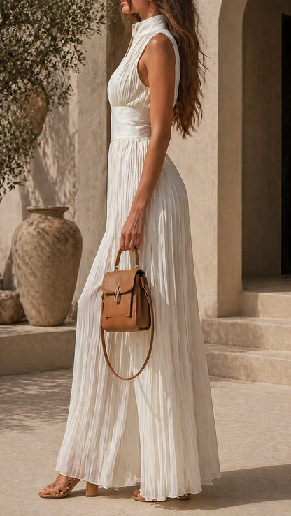 Caelia - Pleated Jumpsuit