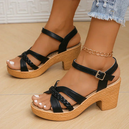 Gianna™ ミッドヒール クラシックサンダル