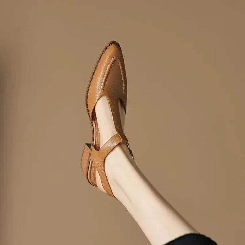 アウレンツァバックルシューズ