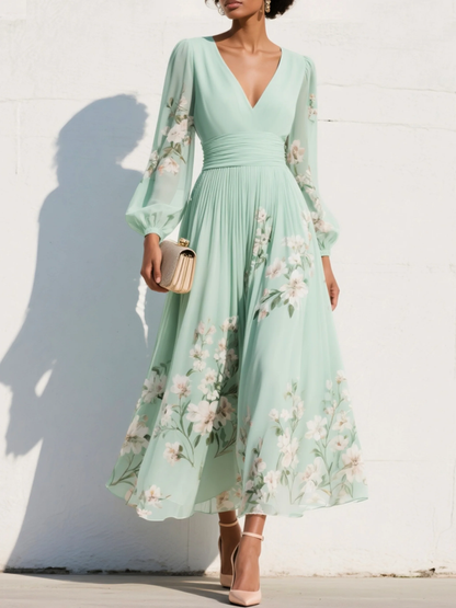 Sadie™ | Floral Chiffon Robe