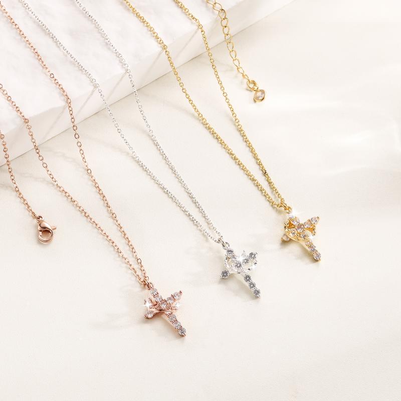 CLARISSE™ – クラシッククロス＆クラウンネックレス