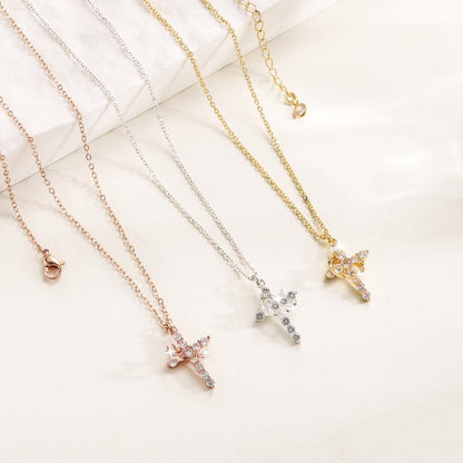 CLARISSE™ – クラシッククロス＆クラウンネックレス