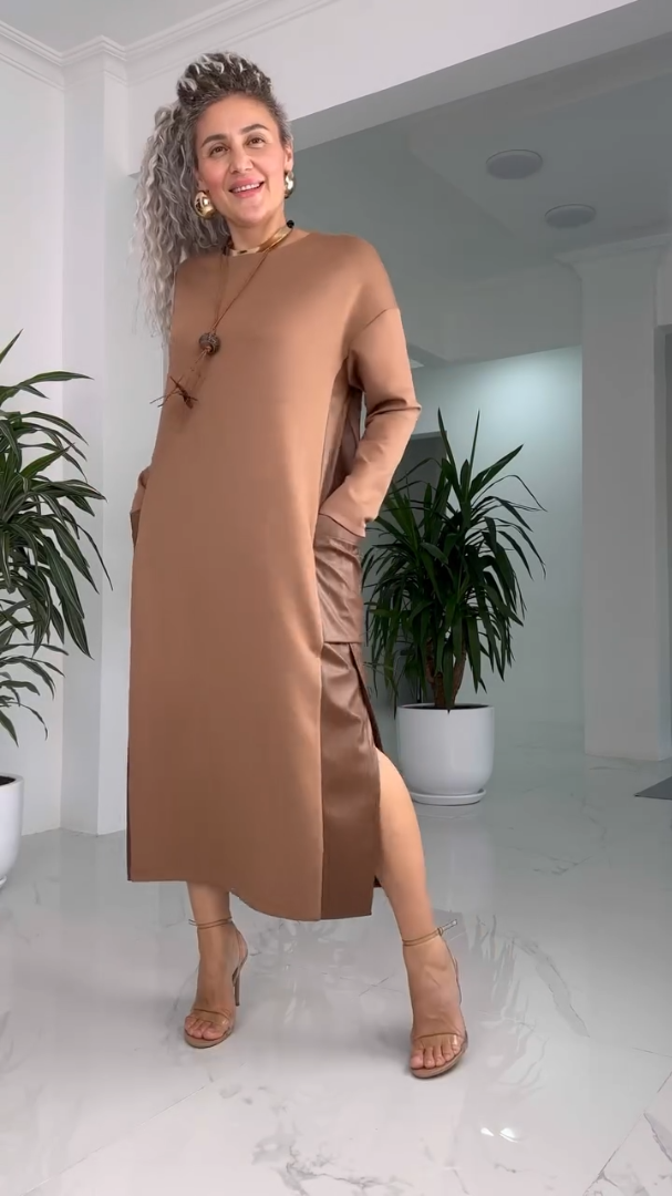 MARILYN™ – クラシック・ミニマリスト・ミディドレス