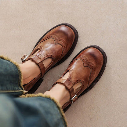 Mattea | 上品なレザー製メリージェーン