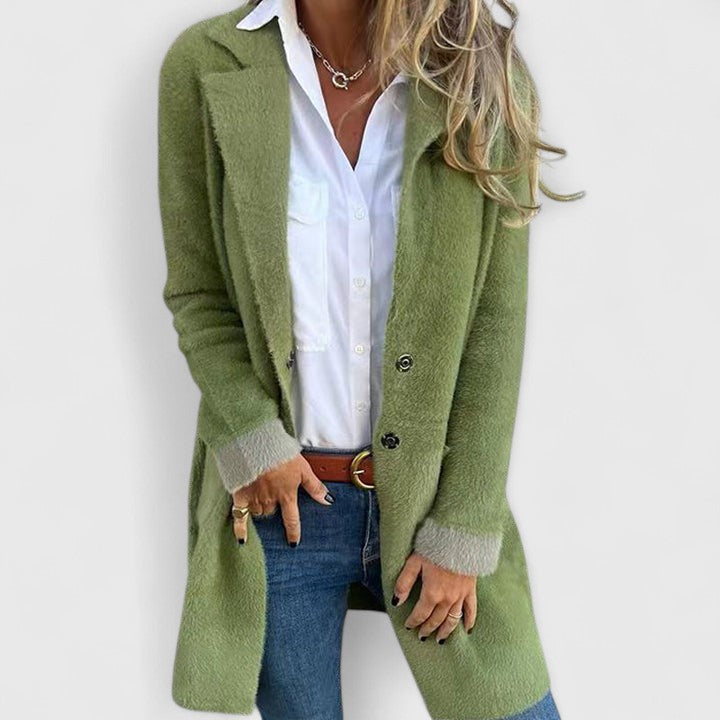 Liraelle™ | スタイリッシュロングウールコート